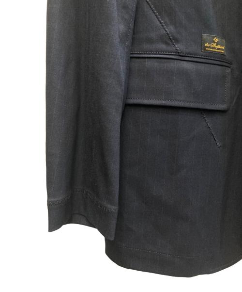 The shepherd UNDERCOVER（ザシェパード アンダーカバー）The shepherd UNDERCOVER (ザシェパード アンダーカバー) The shepherd ツイルパッカリングジャケット ブラック サイズ:SIZE 2の古着・服飾アイテム