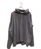 PERVERZEパーバーズ）の古着「プルオーバーパーカー」｜グレー