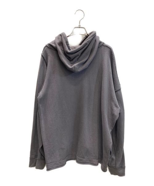 PERVERZE（パーバーズ）PERVERZE (パーバーズ) プルオーバーパーカー グレー サイズ:FREEの古着・服飾アイテム