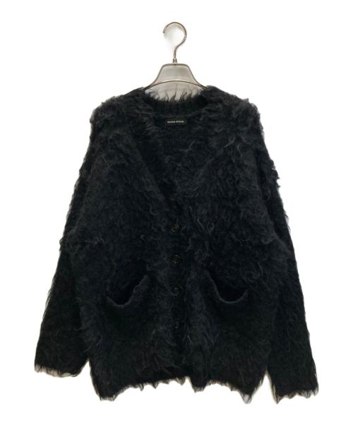 MAISON SPECIAL（メゾンスペシャル）MAISON SPECIAL (メゾンスペシャル) Fluffy shaggy cardigan / フラッフィー シャギー カーディガン ブラック サイズ:SIZE Freeの古着・服飾アイテム