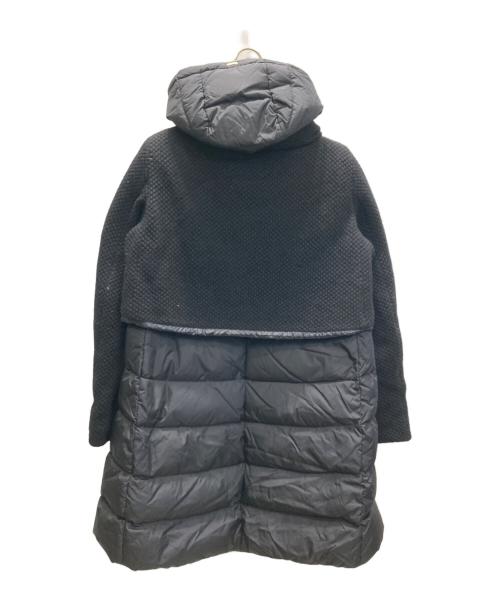 HERNO（ヘルノ）HERNO (ヘルノ) 切替ダウンコート ブラック サイズ:44の古着・服飾アイテム