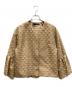 BEATRICE（ベアトリス）の古着「ドット柄ジャケット」｜ブラウン