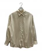 AURALEEオーラリー）の古着「SUPER LIGHT WOOL SHIRT」｜アイボリー