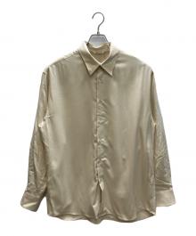 AURALEE（オーラリー）の古着「SUPER LIGHT WOOL SHIRT」｜アイボリー