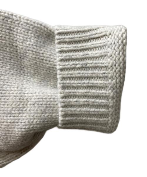 STEVEN ALAN（スティーブンアラン）STEVEN ALAN (スティーブンアラン) ハミルトンラムズウール モックネック ニット ライトグレー サイズ:XLの古着・服飾アイテム