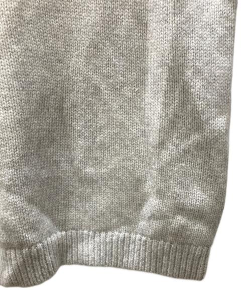 STEVEN ALAN（スティーブンアラン）STEVEN ALAN (スティーブンアラン) ハミルトンラムズウール モックネック ニット ライトグレー サイズ:XLの古着・服飾アイテム