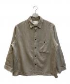 STILL BY HANDスティルバイハンド）の古着「ウールシャツ」｜グレー