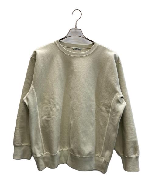 AURALEE（オーラリー）AURALEE (オーラリー) SUPER MILLED SWEAT P/O ベージュ サイズ:4の古着・服飾アイテム