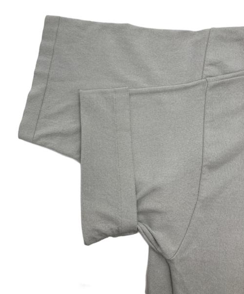 STEVEN ALAN（スティーブンアラン）STEVEN ALAN (スティーブンアラン) クウボウ ショートスリーブ ニット  LOOSE ライトグレー サイズ:SIZE XLの古着・服飾アイテム