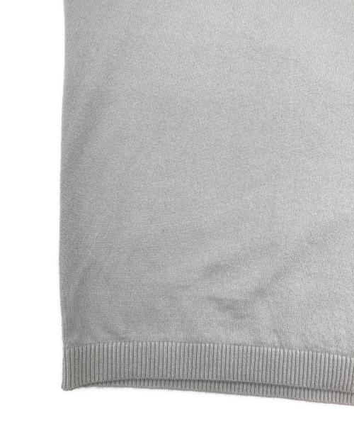 STEVEN ALAN（スティーブンアラン）STEVEN ALAN (スティーブンアラン) クウボウ ショートスリーブ ニット  LOOSE ライトグレー サイズ:SIZE XLの古着・服飾アイテム