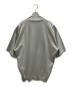STEVEN ALAN (スティーブンアラン) クウボウ ショートスリーブ ニット  LOOSE ライトグレー サイズ:SIZE XL：4000円