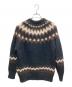 BATONER (バトナ―) MOHAIR NORDIC CREW NECK ブラック サイズ:1：10000円