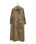 magali（マガリ）の古着「コットン リネン ウェザー トレンチ コート」｜カーキ