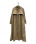 magali (マガリ) コットン リネン ウェザー トレンチ コート カーキ サイズ:FREE：15000円