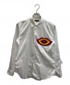 COMME des GARCONS HOMME PLUSコムデギャルソンオムプリュス）の古着「マウスワッペンシャツ」｜ホワイト