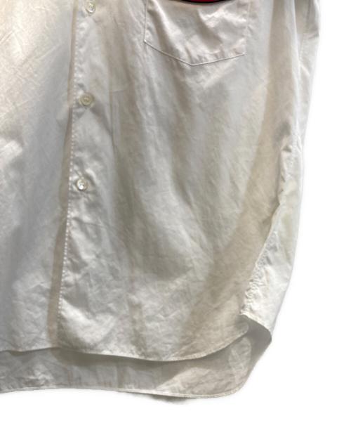 COMME des GARCONS HOMME PLUS（コムデギャルソンオムプリュス）COMME des GARCONS HOMME PLUS (コムデギャルソンオムプリュス) マウスワッペンシャツ ホワイト サイズ:Sの古着・服飾アイテム