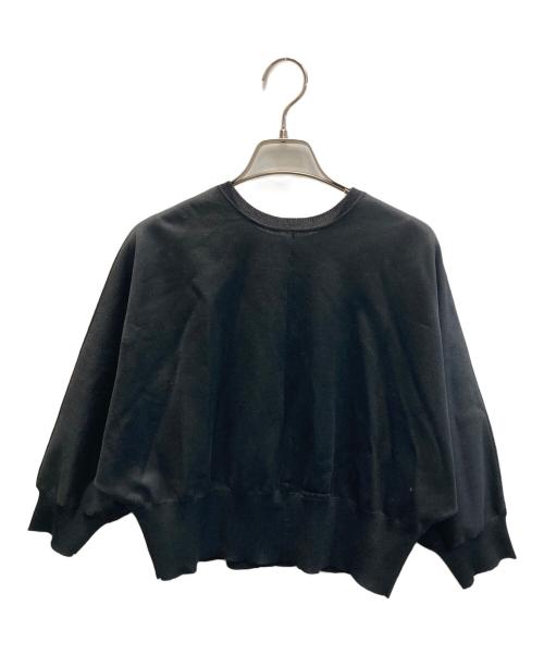 martinique（マルティニーク）martinique (マルティニーク) サマーダブルフェイスカーディガン ブラック サイズ:FREEの古着・服飾アイテム