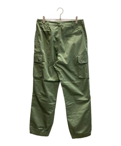 JOHNBULL（ジョンブル）Johnbull (ジョンブル) ハードワーカージャーマンカーゴパンツ グリーン サイズ:M 未使用品の古着・服飾アイテム