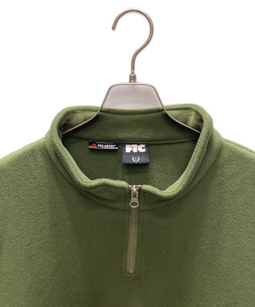 FTC（エフティーシー）FTC (エフティーシー) ハーフジップフリースジャケット カーキ サイズ:Ｌの古着・服飾アイテム