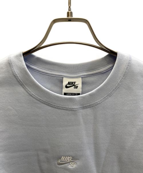 NIKE SB（ナイキエスビー）NIKE SB (ナイキエスビー) スケートボードフリースクルートレーナー ブルー サイズ:SIZE L 未使用品の古着・服飾アイテム
