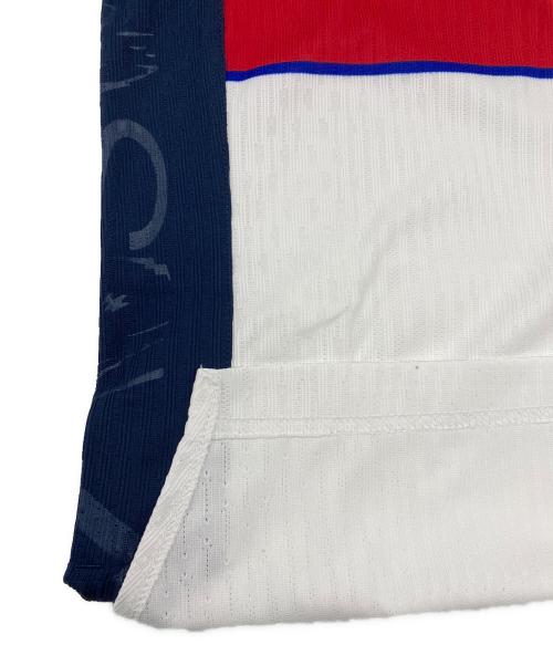 NIKE SB（ナイキエスビー）NIKE SB (ナイキエスビー) Dri-FIT ADV スリーブレス スケートボードジャージー ホワイト×ネイビー サイズ:SIZE XL 未使用品の古着・服飾アイテム