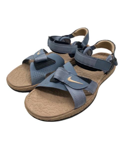 NIKE（ナイキ）NIKE (ナイキ) AIR DESCHUTZ + ブルー×ベージュ サイズ:27cmの古着・服飾アイテム