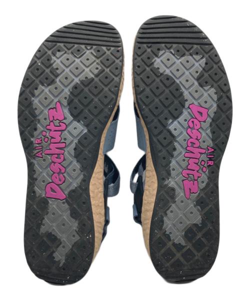 NIKE（ナイキ）NIKE (ナイキ) AIR DESCHUTZ + ブルー×ベージュ サイズ:27cmの古着・服飾アイテム