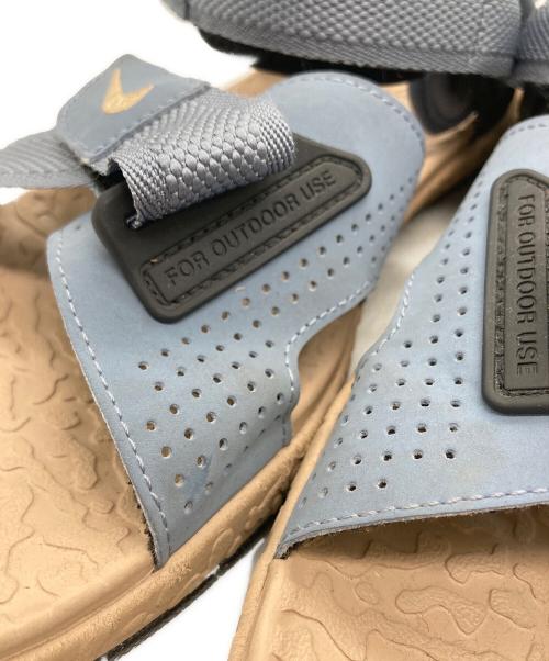 NIKE（ナイキ）NIKE (ナイキ) AIR DESCHUTZ + ブルー×ベージュ サイズ:27cmの古着・服飾アイテム