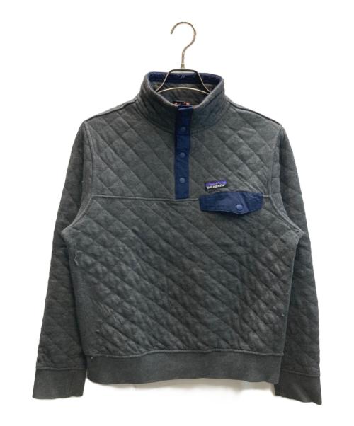 Patagonia（パタゴニア）Patagonia (パタゴニア) オーガニックコットンキルトスナップT グレー サイズ:SIZE XSの古着・服飾アイテム