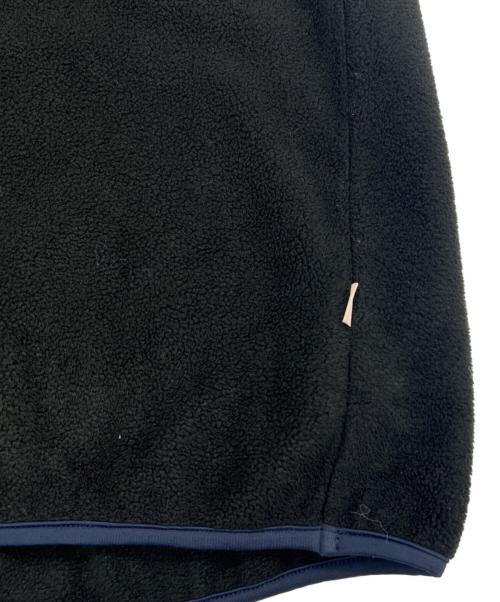 JJJJound（ジョウンド）JJJJound (ジョウンド) スナップフリースプルオーバー ブラック サイズ:Lの古着・服飾アイテム