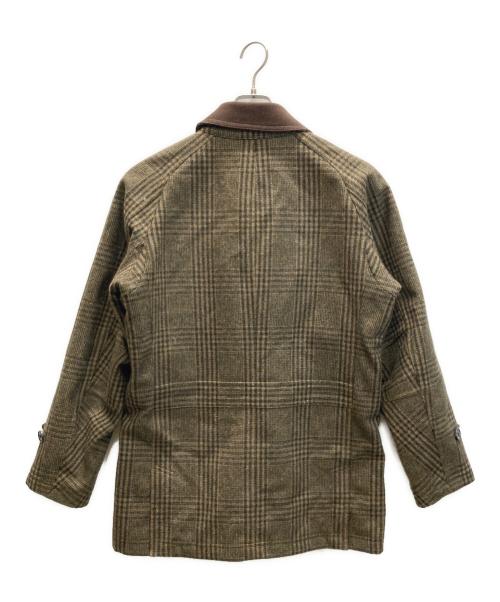 MACKINTOSH LONDON（マッキントッシュ ロンドン）MACKINTOSH LONDON (マッキントッシュ ロンドン) ステンカラーミディアムコート ブラウン サイズ:Lの古着・服飾アイテム