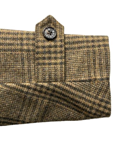 MACKINTOSH LONDON（マッキントッシュ ロンドン）MACKINTOSH LONDON (マッキントッシュ ロンドン) ステンカラーミディアムコート ブラウン サイズ:Lの古着・服飾アイテム