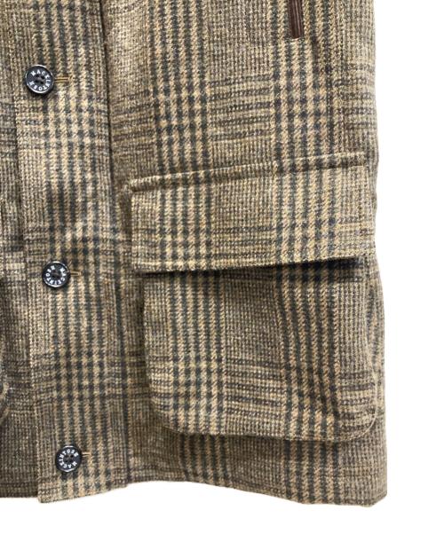 MACKINTOSH LONDON（マッキントッシュ ロンドン）MACKINTOSH LONDON (マッキントッシュ ロンドン) ステンカラーミディアムコート ブラウン サイズ:Lの古着・服飾アイテム