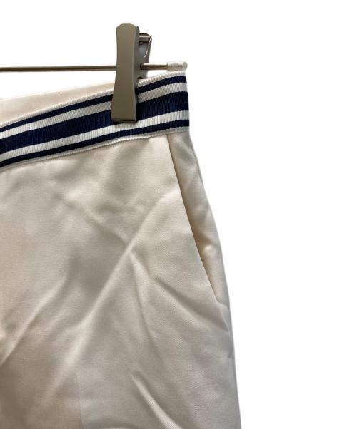 BRAHMIN（ブラーミン）BRAHMIN (ブラーミン) ワイドツイルストレッチパンツ アイボリー サイズ:SIZE 38の古着・服飾アイテム