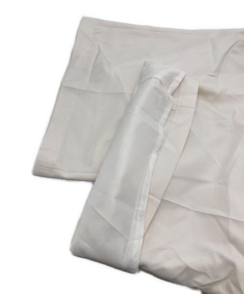 BRAHMIN（ブラーミン）BRAHMIN (ブラーミン) ワイドツイルストレッチパンツ アイボリー サイズ:SIZE 38の古着・服飾アイテム