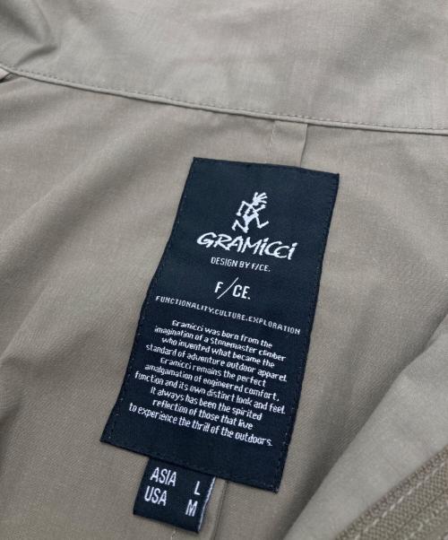 GRAMICCI（グラミチ）GRAMICCI (グラミチ) F/CE. (エフシーイー) LAYERED OUTERWEAR ブラウン サイズ:Lの古着・服飾アイテム