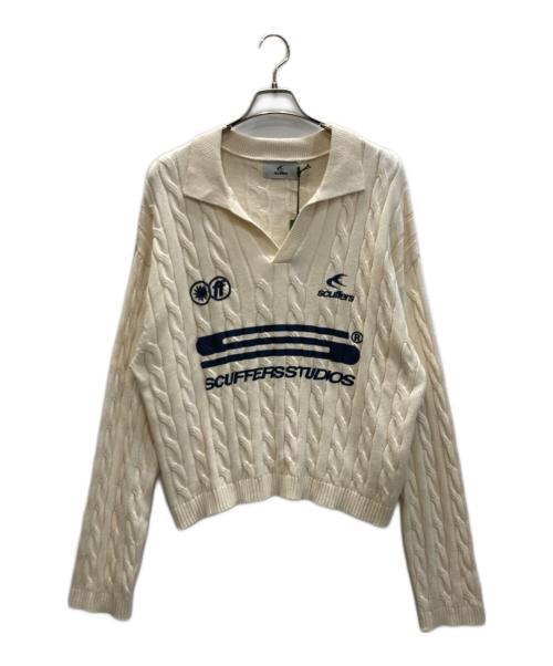 scuffers（スカッファー）scuffers (スカッファー) Trench Ecru Polo アイボリー サイズ:SIZE Mの古着・服飾アイテム