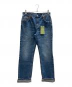 GUCCIグッチ）の古着「デニムパンツ」｜インディゴ