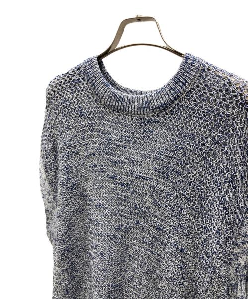 BEATRICE（ベアトリス）BEATRICE (ベアトリス) メッシュニットベスト ブルー サイズ:SIZE 38 未使用品の古着・服飾アイテム