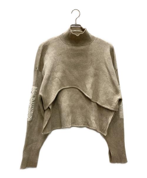 HeRIN.CYE（ヘリンドットサイ）HeRIN.CYE (ヘリンドットサイ) Miritary short tops ベージュ サイズ:FREEの古着・服飾アイテム