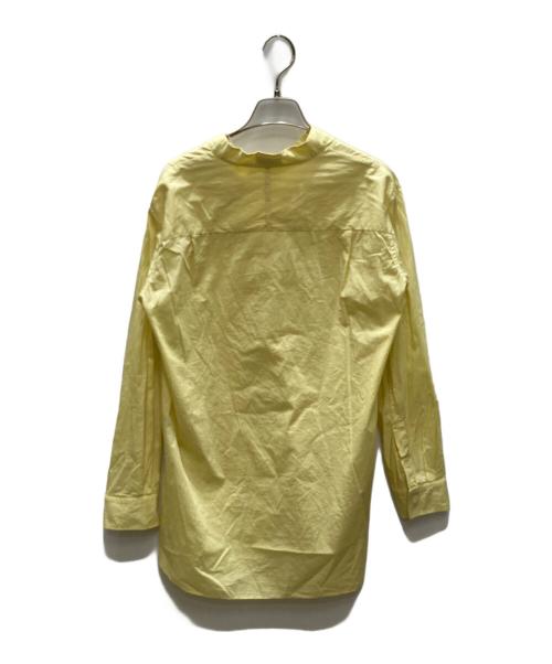 Salvatore Ferragamo（サルヴァトーレ フェラガモ）Salvatore Ferragamo (サルヴァトーレ フェラガモ) コットンシャツ イエロー サイズ:42の古着・服飾アイテム