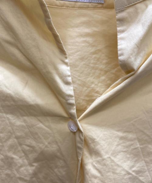 Salvatore Ferragamo（サルヴァトーレ フェラガモ）Salvatore Ferragamo (サルヴァトーレ フェラガモ) コットンシャツ イエロー サイズ:42の古着・服飾アイテム