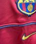 中古・古着 NIKE (ナイキ) 00's FCバルセロナフットボールシャツ レッド サイズ:表記なし：4000円