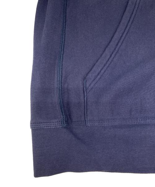 CarHartt（カーハート）CarHartt (カーハート) プルオーバーパーカー HOODED AMERICAN SCRIPT SWEATSHIRT ネイビー サイズ:Mの古着・服飾アイテム