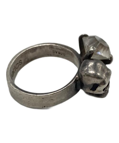 hysterics（ヒステリックス）hysterics (ヒステリックス) スカルリング シルバー サイズ:10号の古着・服飾アイテム