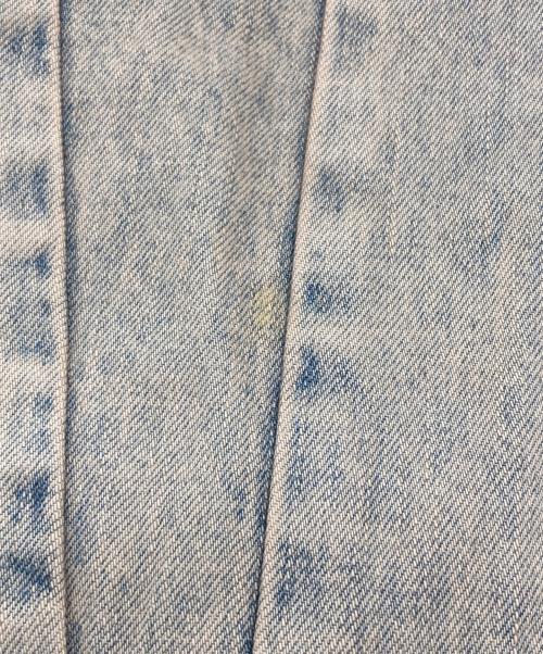 moussy（マウジー）moussy (マウジー) CURVED LINE CHEMICAL BAGGY ベージュ サイズ:SIZE 0の古着・服飾アイテム