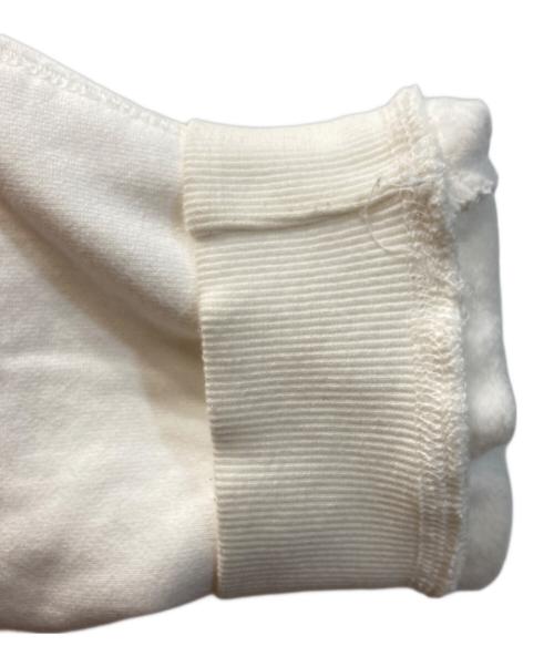 Mmlg（エムエムエルジー）Mmlg (エムエムエルジー) MMLG HOOD ホワイト×ネイビー サイズ:Mの古着・服飾アイテム