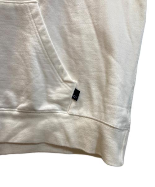 Mmlg（エムエムエルジー）Mmlg (エムエムエルジー) MMLG HOOD ホワイト×ネイビー サイズ:Mの古着・服飾アイテム