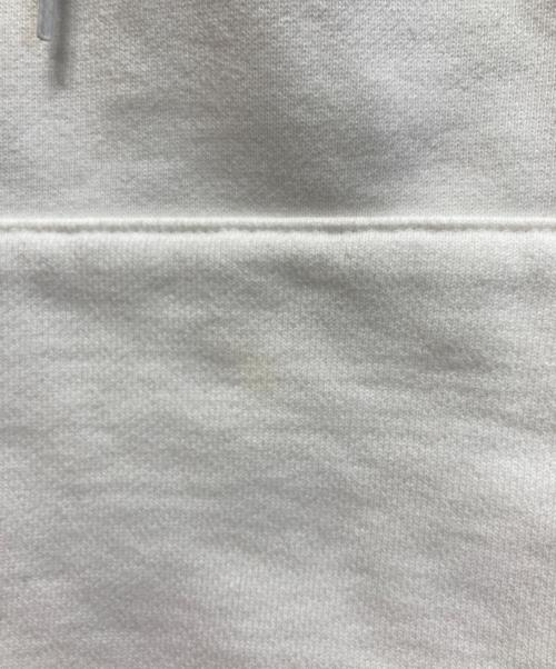 Mmlg（エムエムエルジー）Mmlg (エムエムエルジー) MMLG HOOD ホワイト×ネイビー サイズ:Mの古着・服飾アイテム