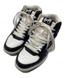 A BATHING APE（ア ベイシング エイプ）の古着「BAPE STA 88 MID」｜ブラック×ホワイト